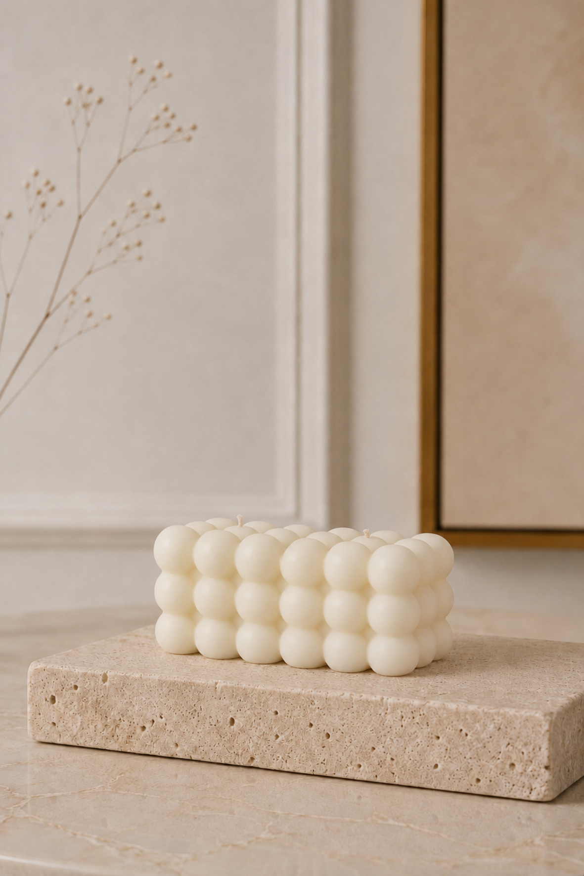 Kit de velas decorativas burbuja