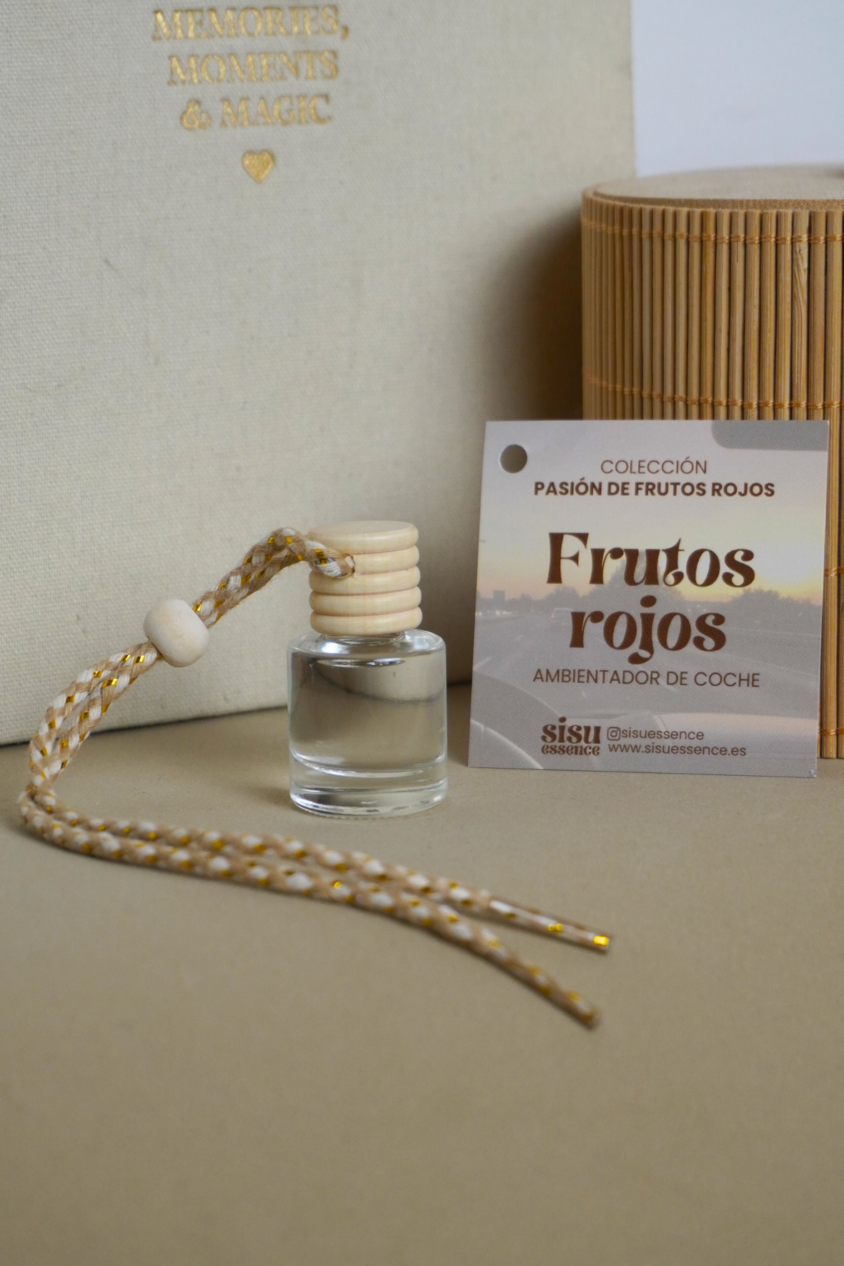 Ambientador de Coche de Frutos Rojos