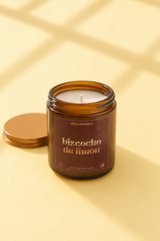 Vela de Bizcocho de Limón