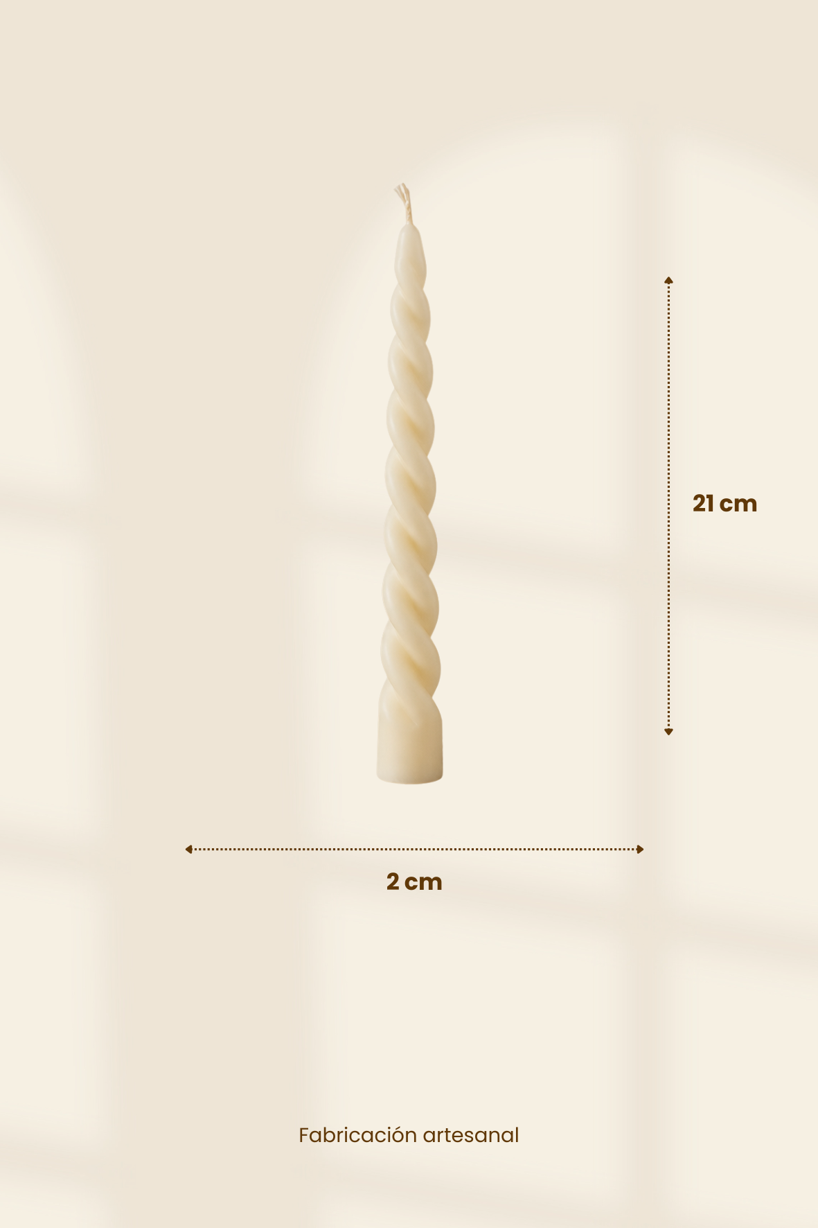 Pack de 3 Velas Onduladas
