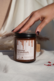 Vela de Manzana Caramelizada