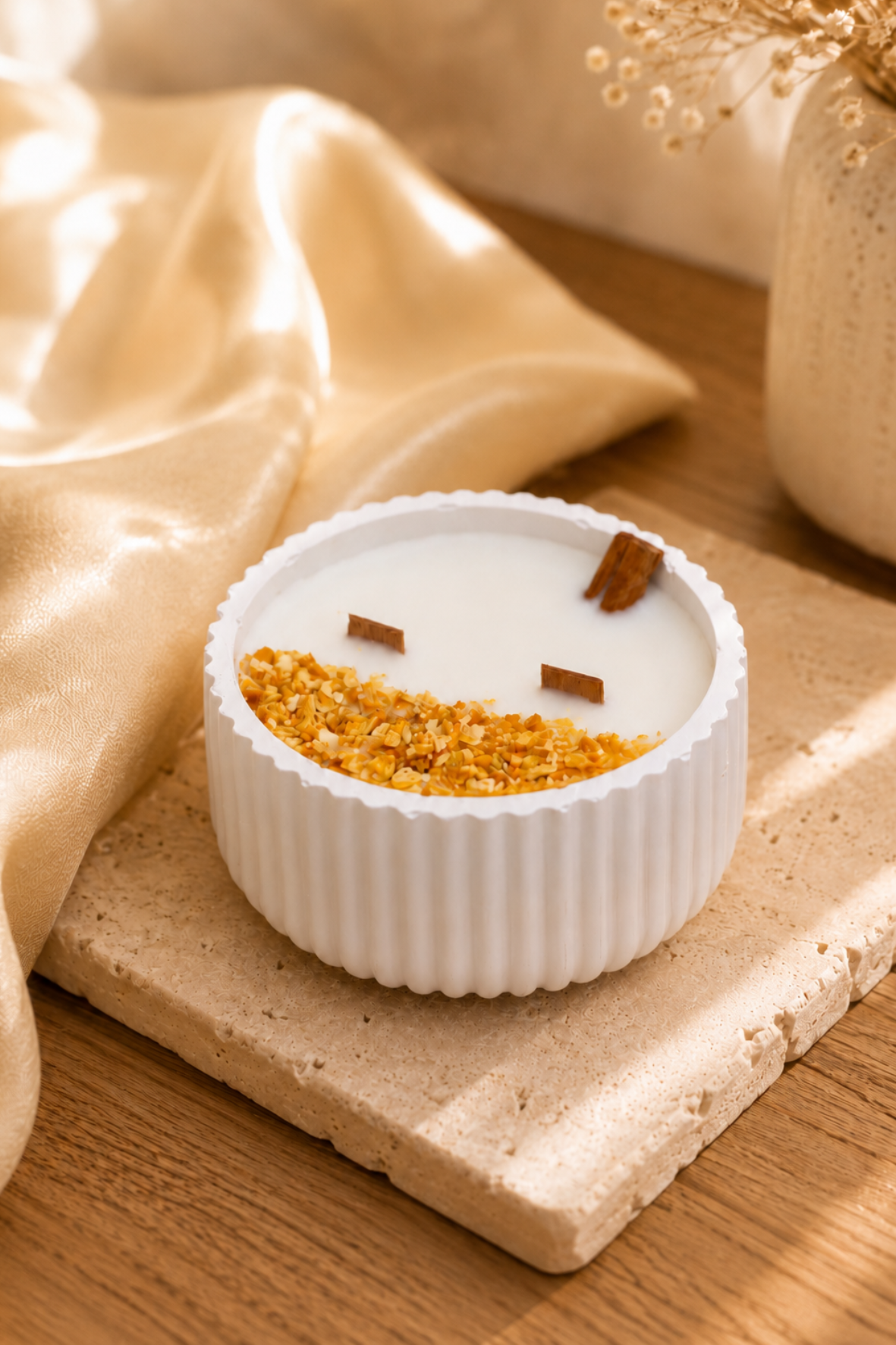 Vela de Canela y Naranja