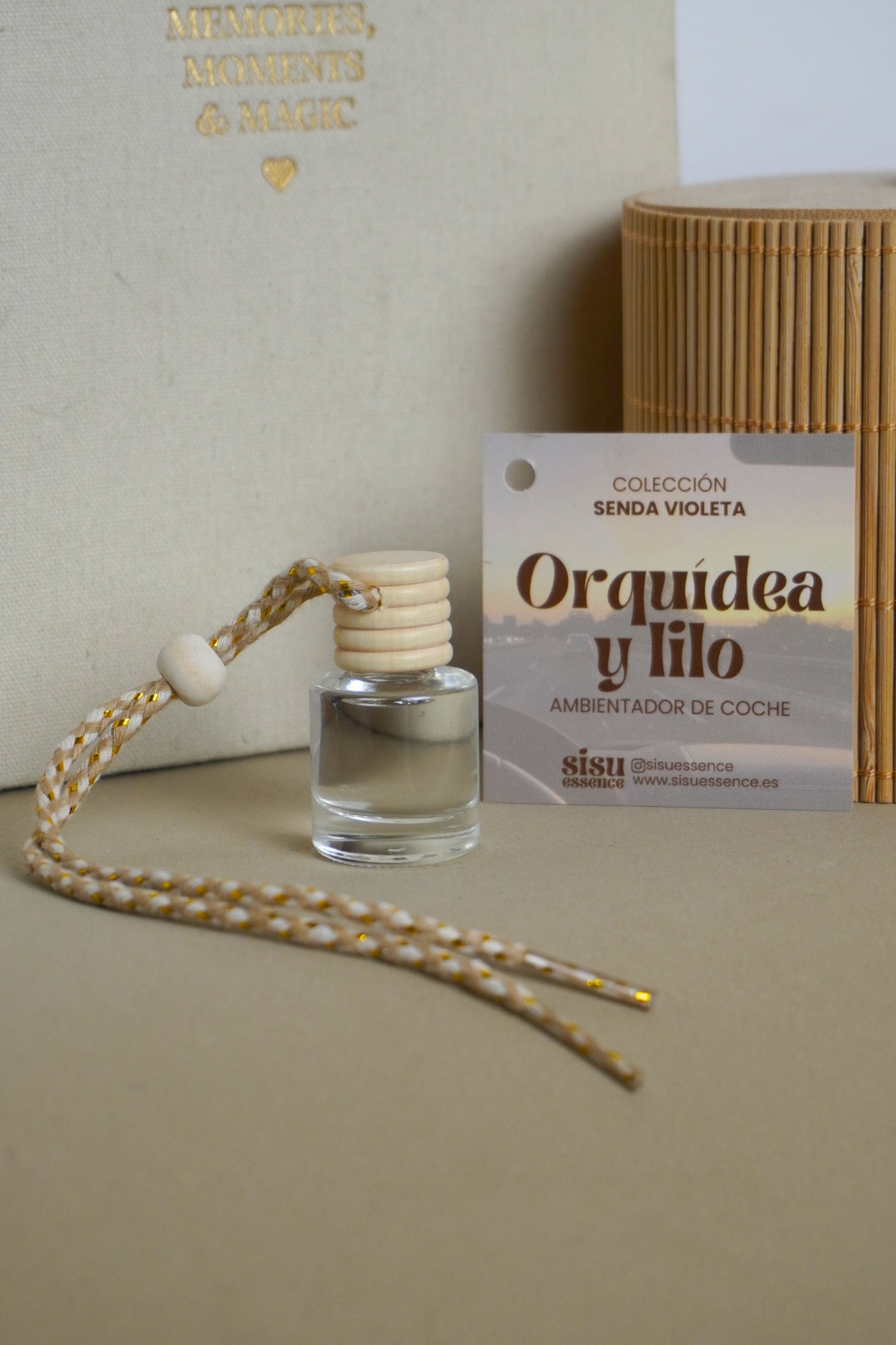 Kit 4 ambientadores de coche frescos