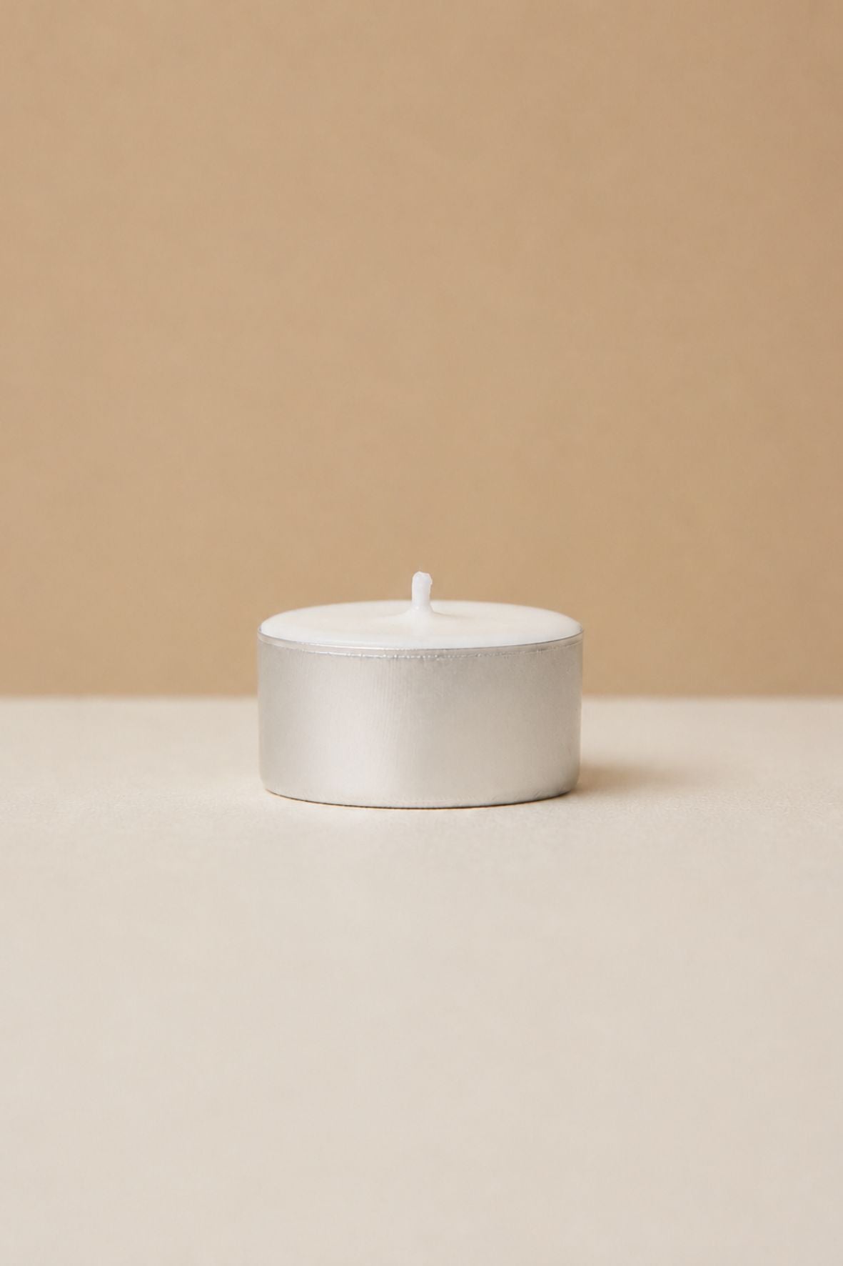 Vela de té sin aroma