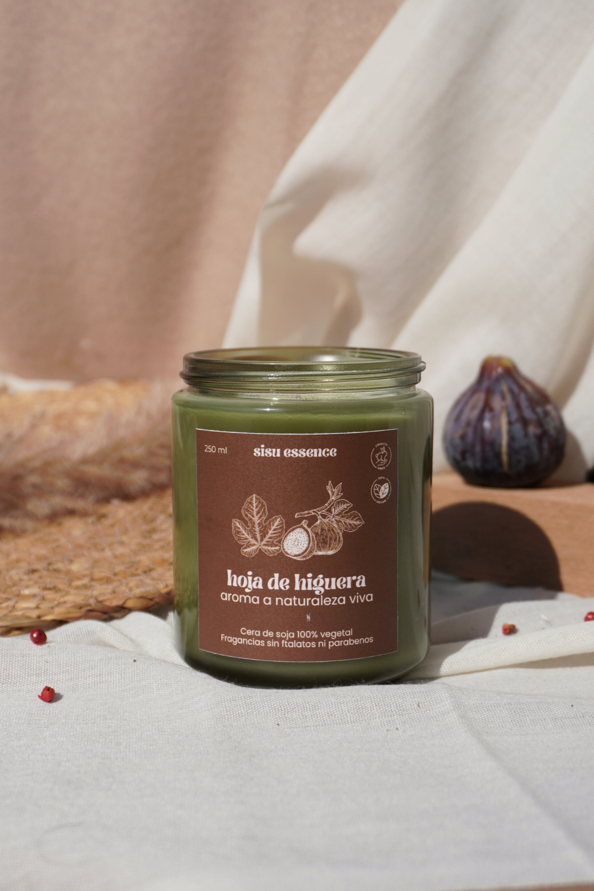 Vela de Hoja de Higuera