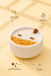 Vela de Canela y Naranja