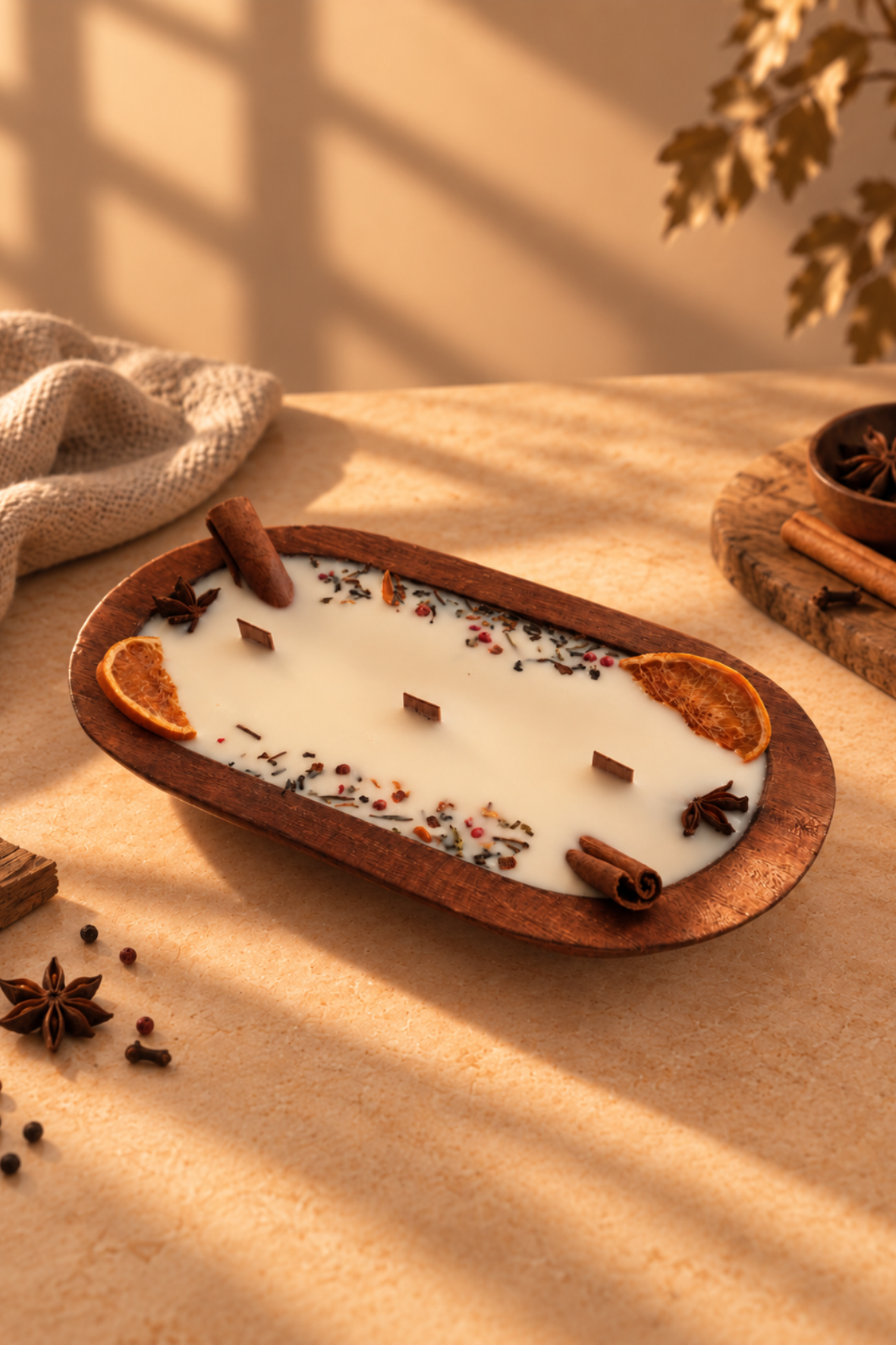 Vela de Madera Especiada