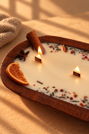 Vela de Madera Especiada