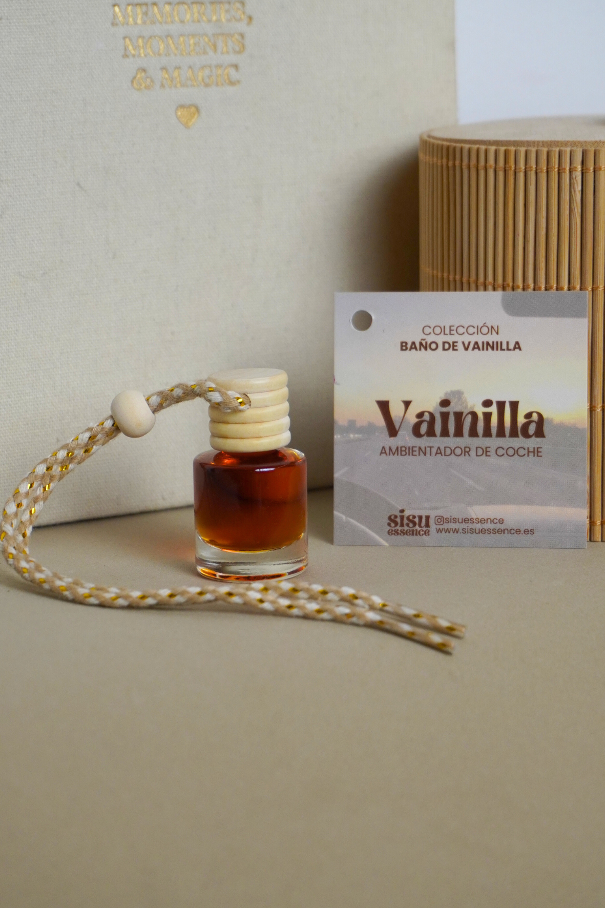 Ambientador de Coche de Vainilla