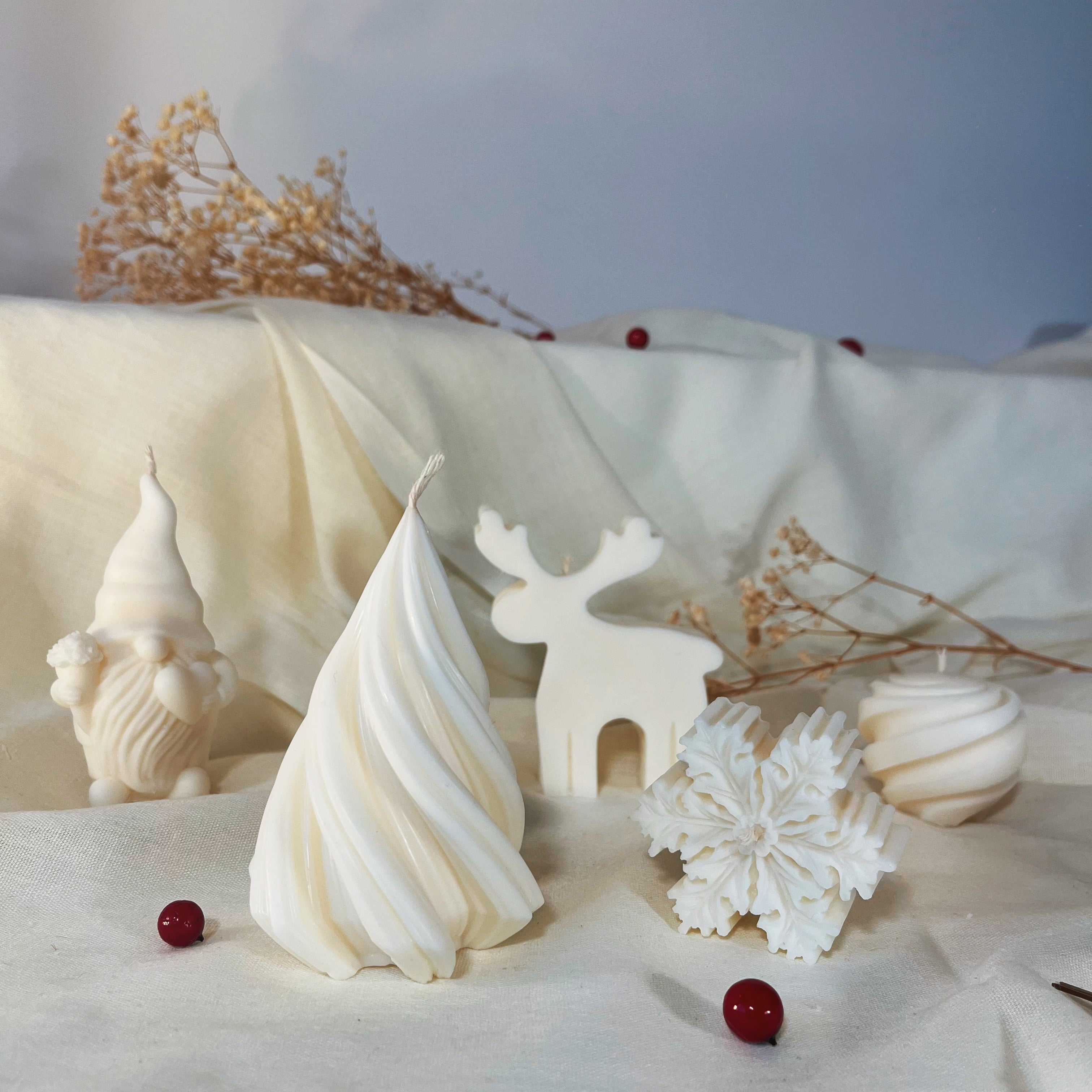 Pack Velas Decorativas Navidad