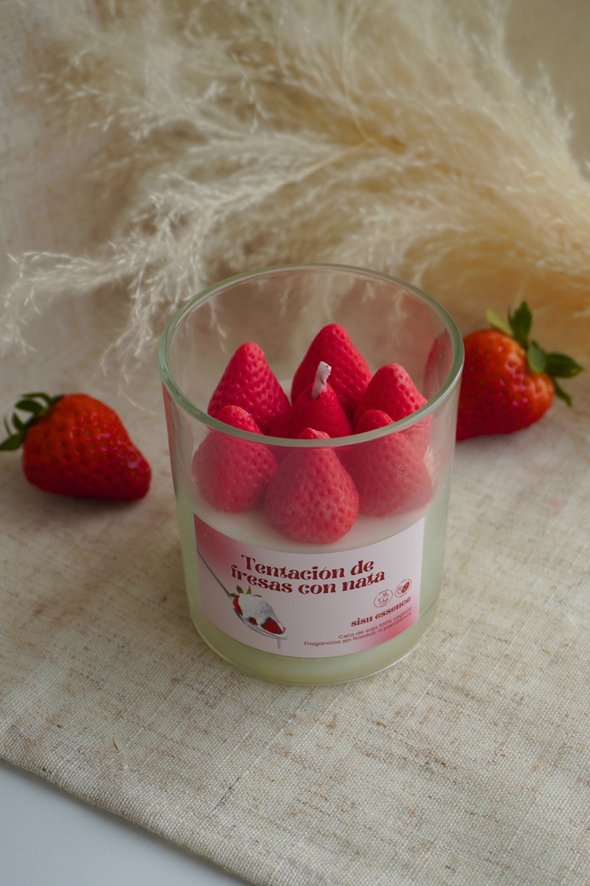 Pack de 4 velas primaverales