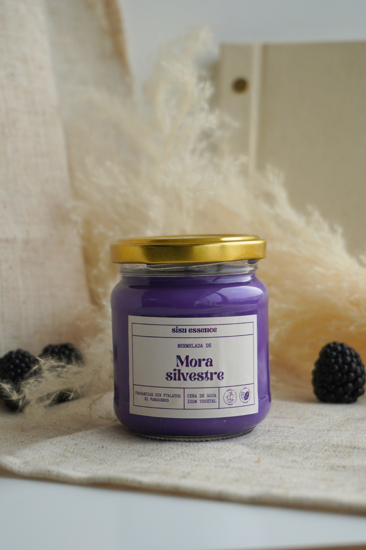 Pack de 4 velas primaverales