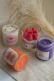 Pack de 4 velas primaverales