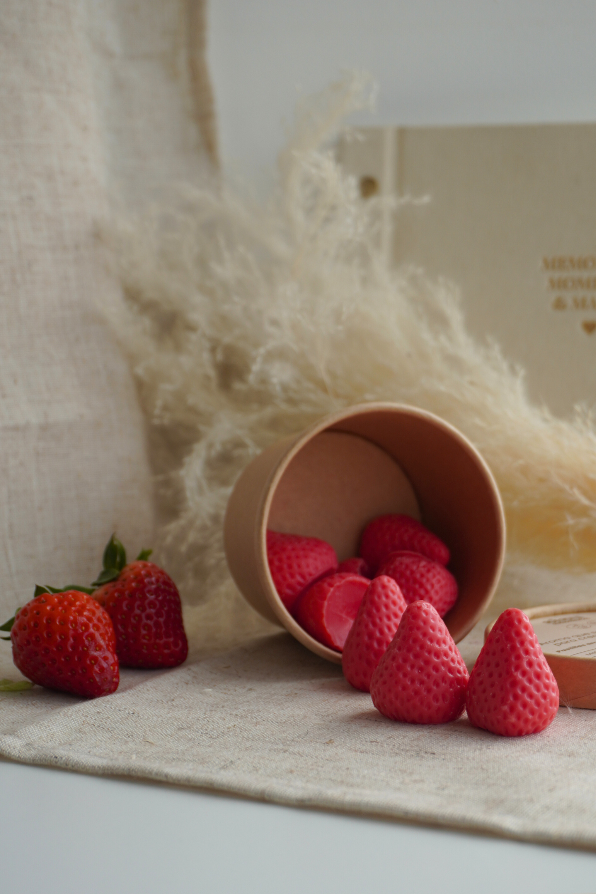 Wax Melts de Fresas con Nata