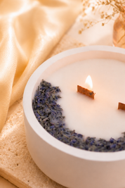 Vela de Lavanda