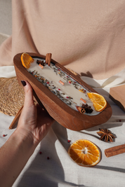 Vela de Madera Especiada