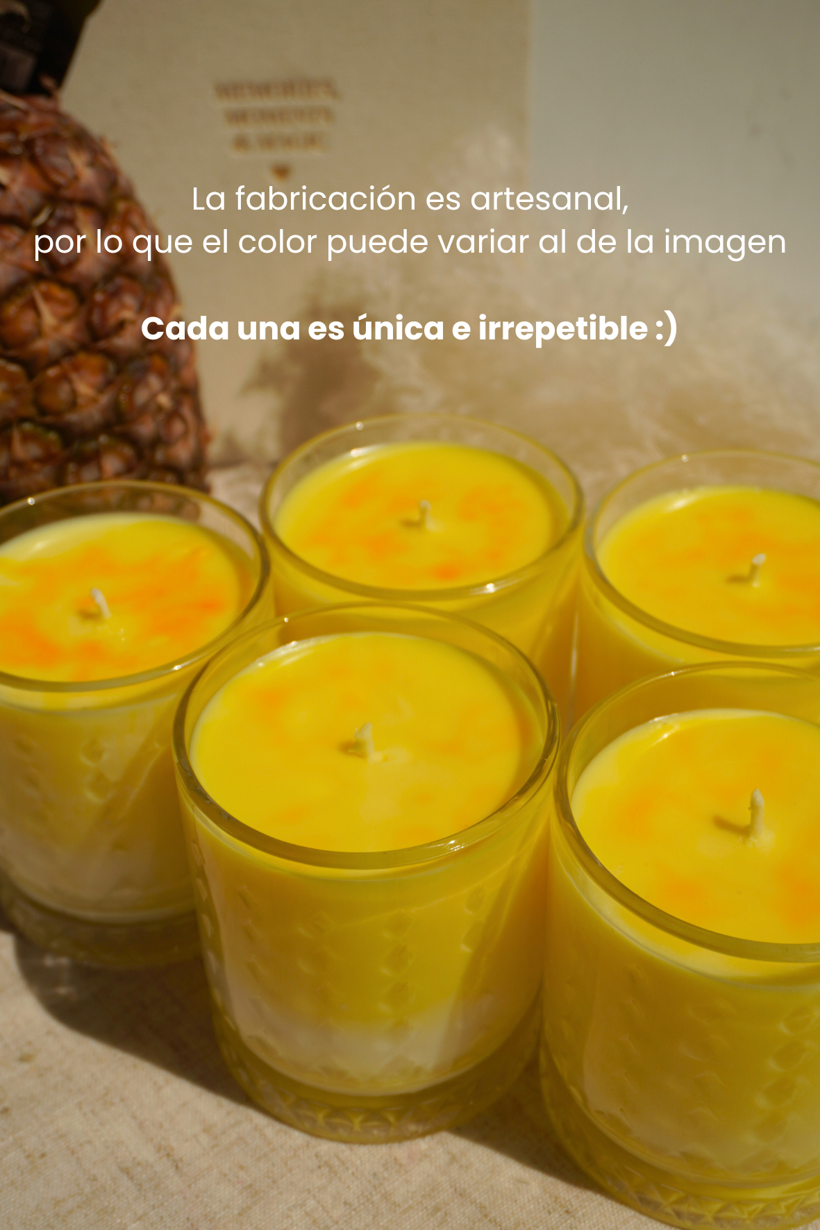 Vela de Piña Colada
