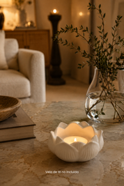 Candelabro flor de loto