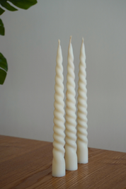 Pack de 3 Velas Onduladas