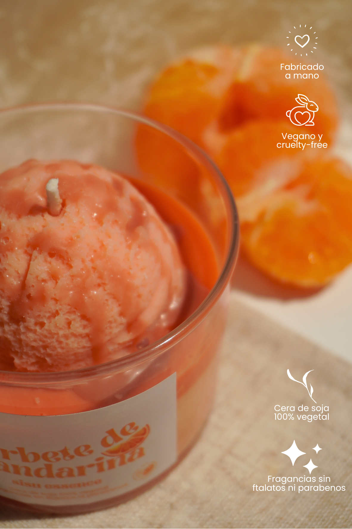 Vela de Mandarina