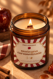Vela de Manzana Caramelizada