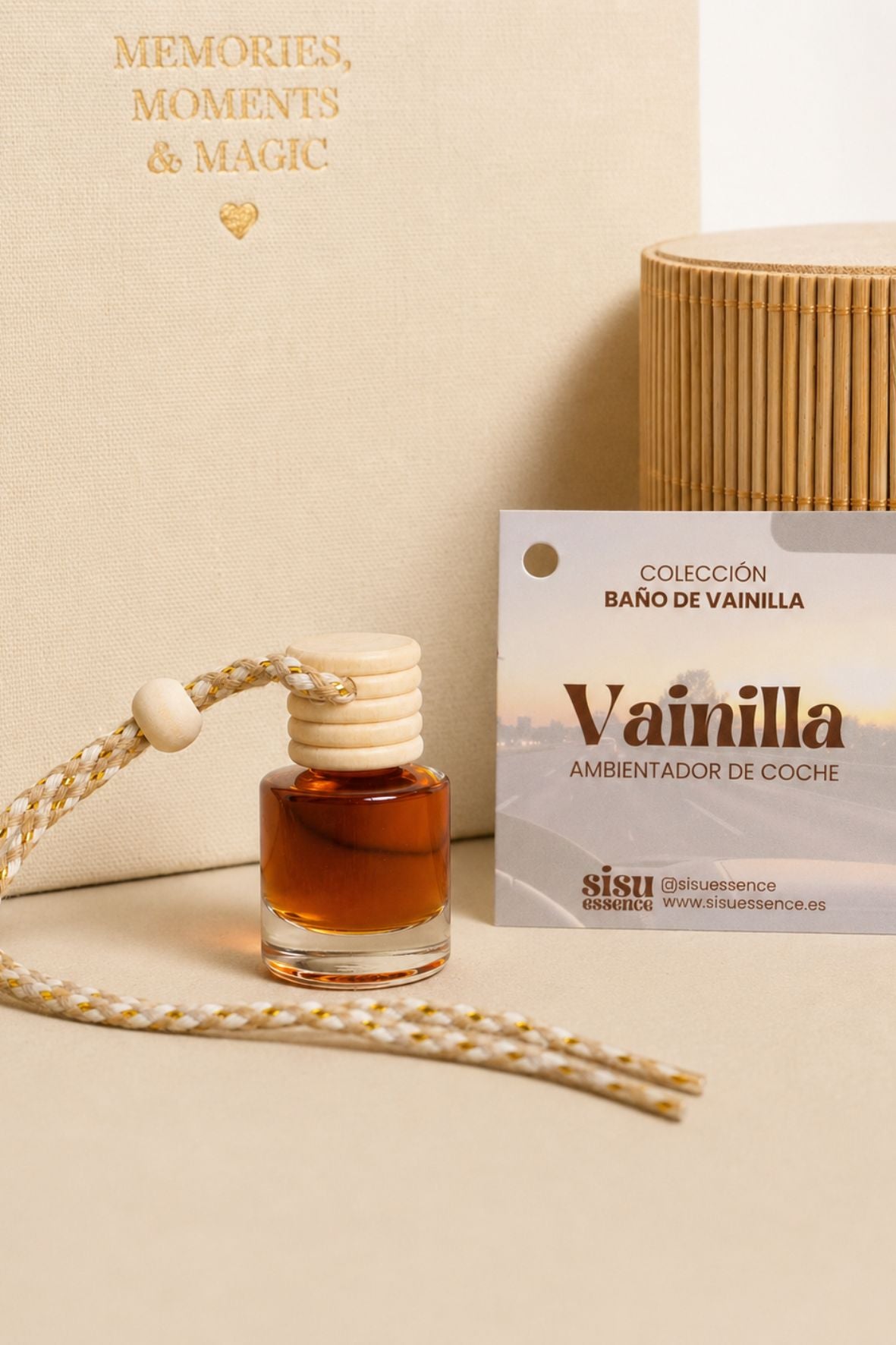 Ambientador de Coche de Vainilla