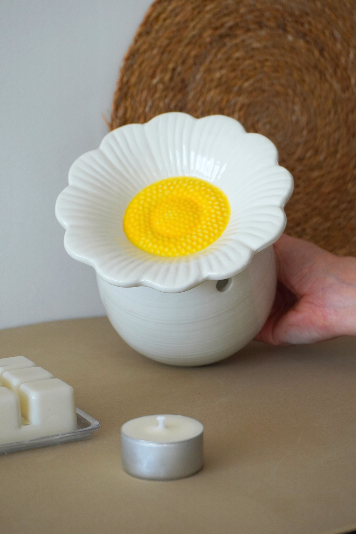 Quemador de cera Flor