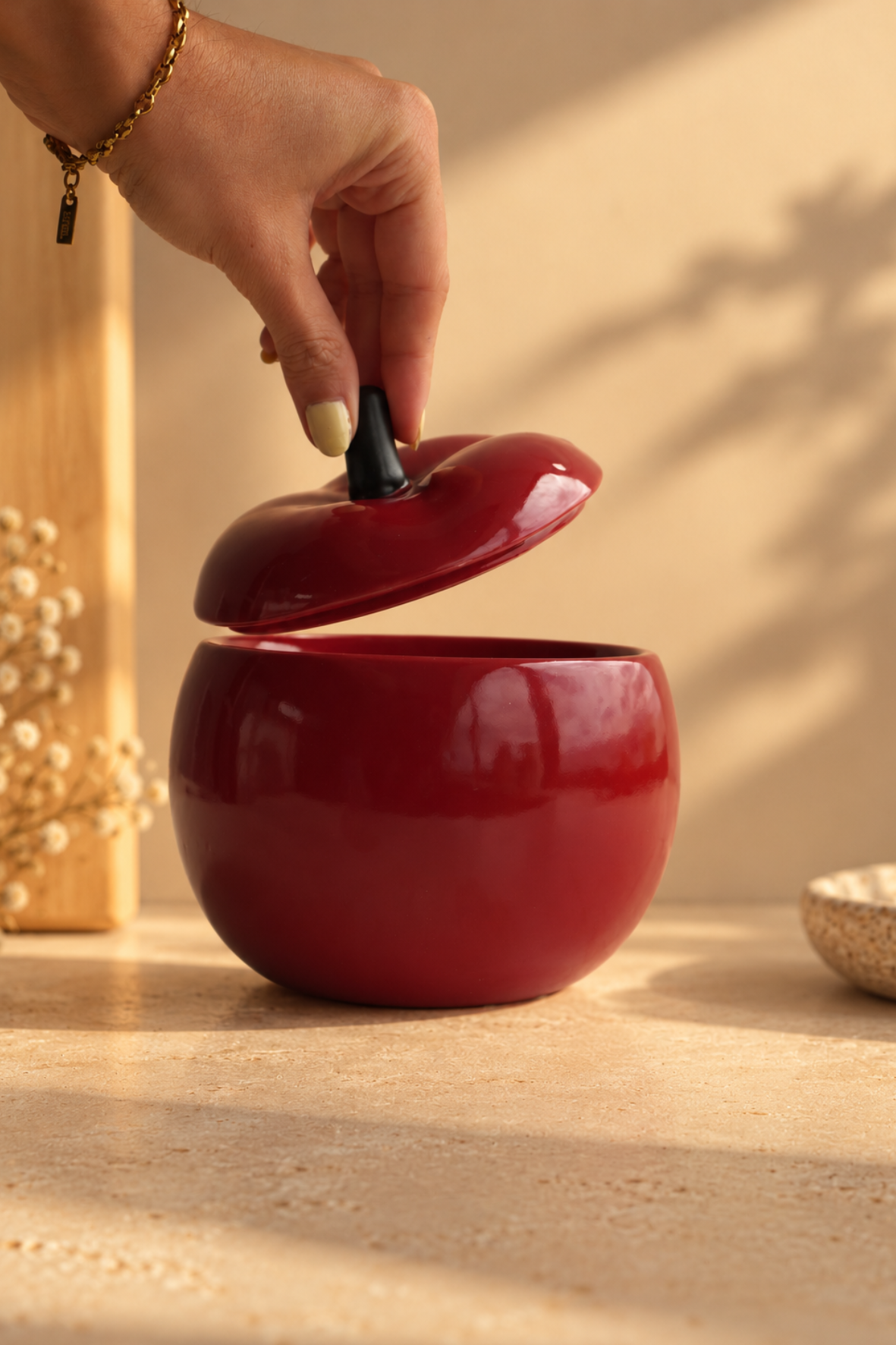 Quemador de cera Manzana