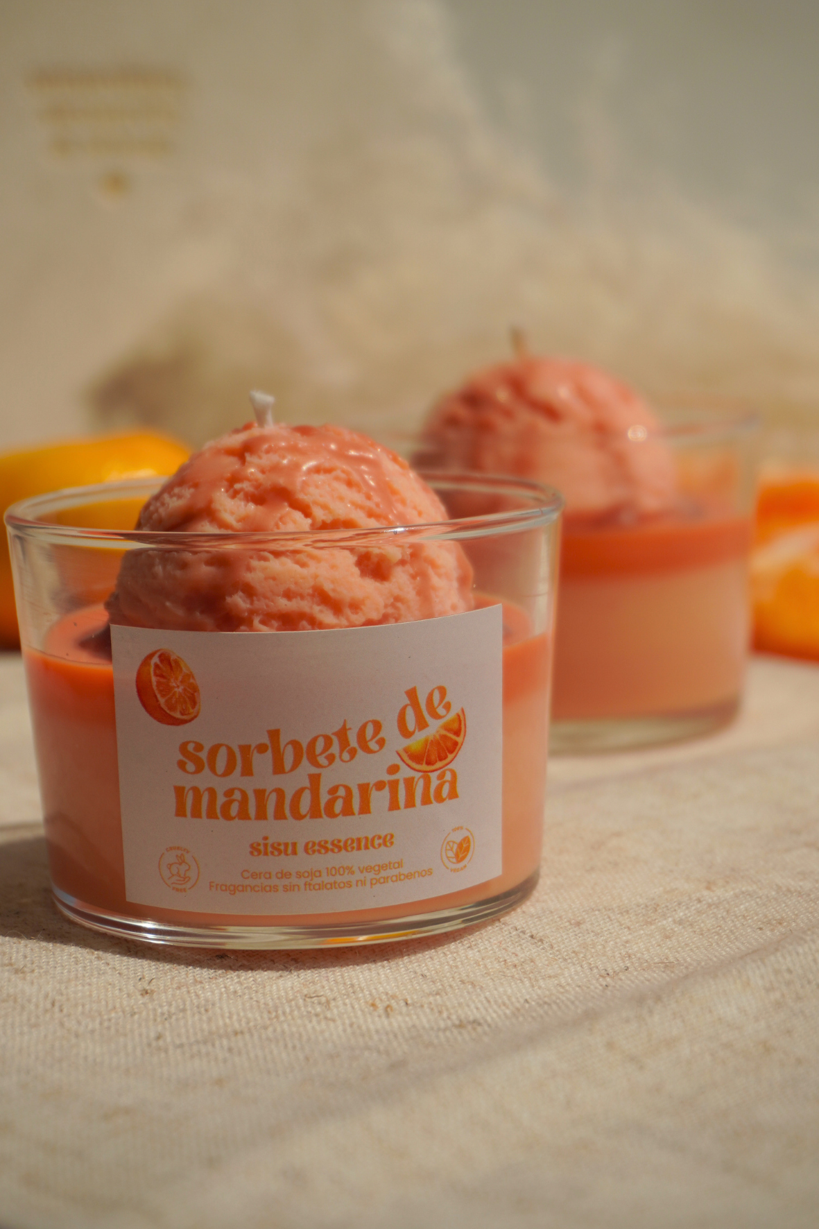 Vela de Mandarina