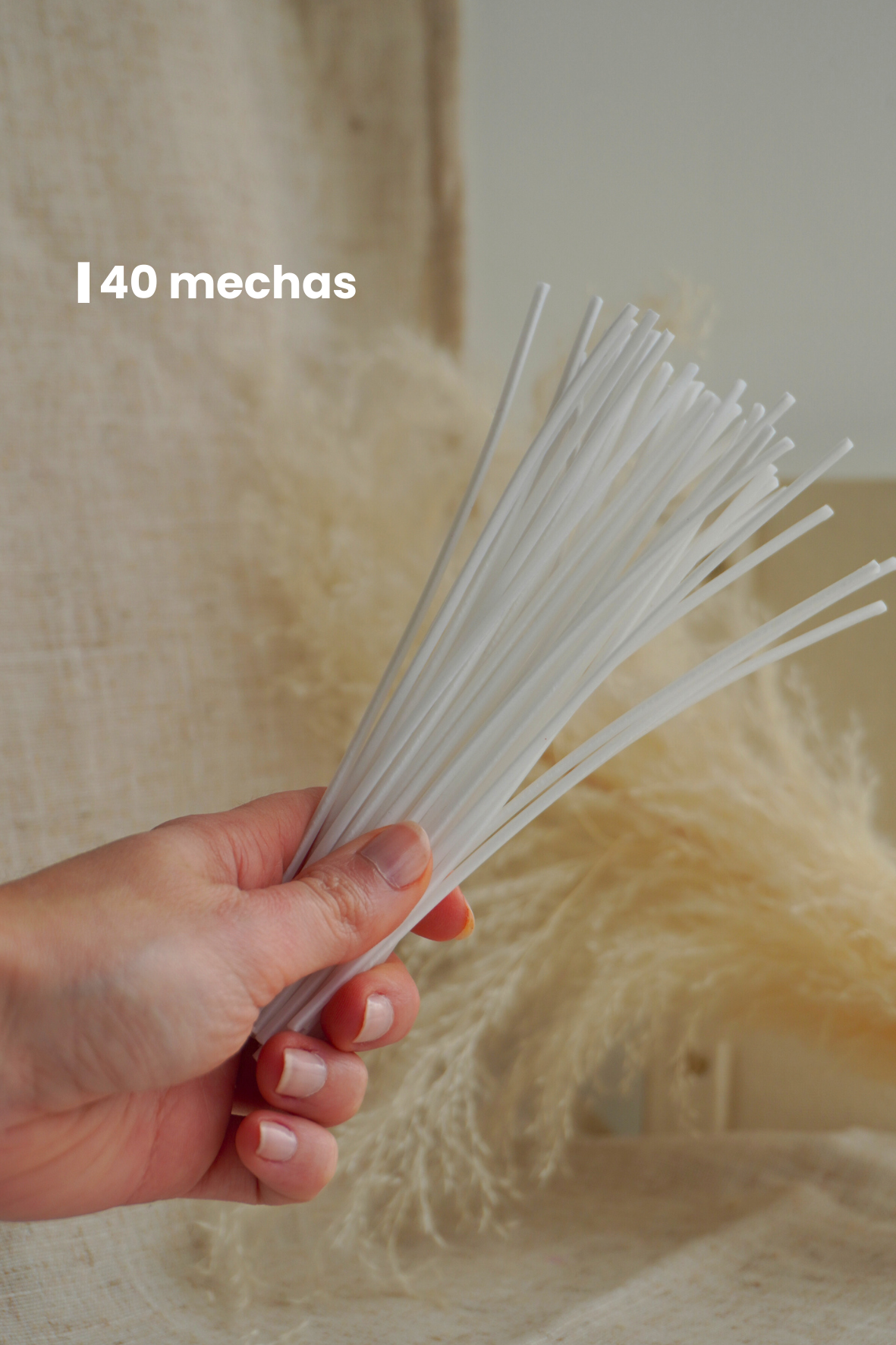 Mechas cera de arena