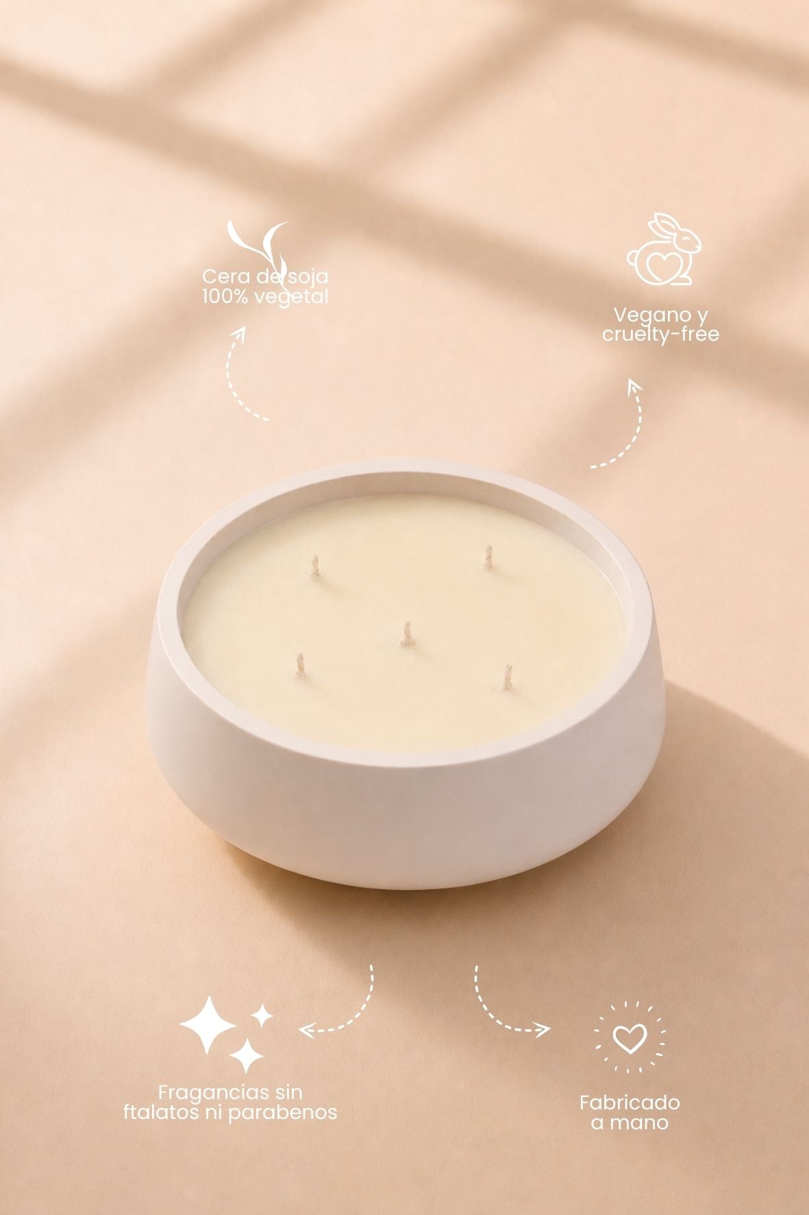 Vela aromática grande XL