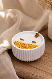 Kit dos velas aromáticas especiadas