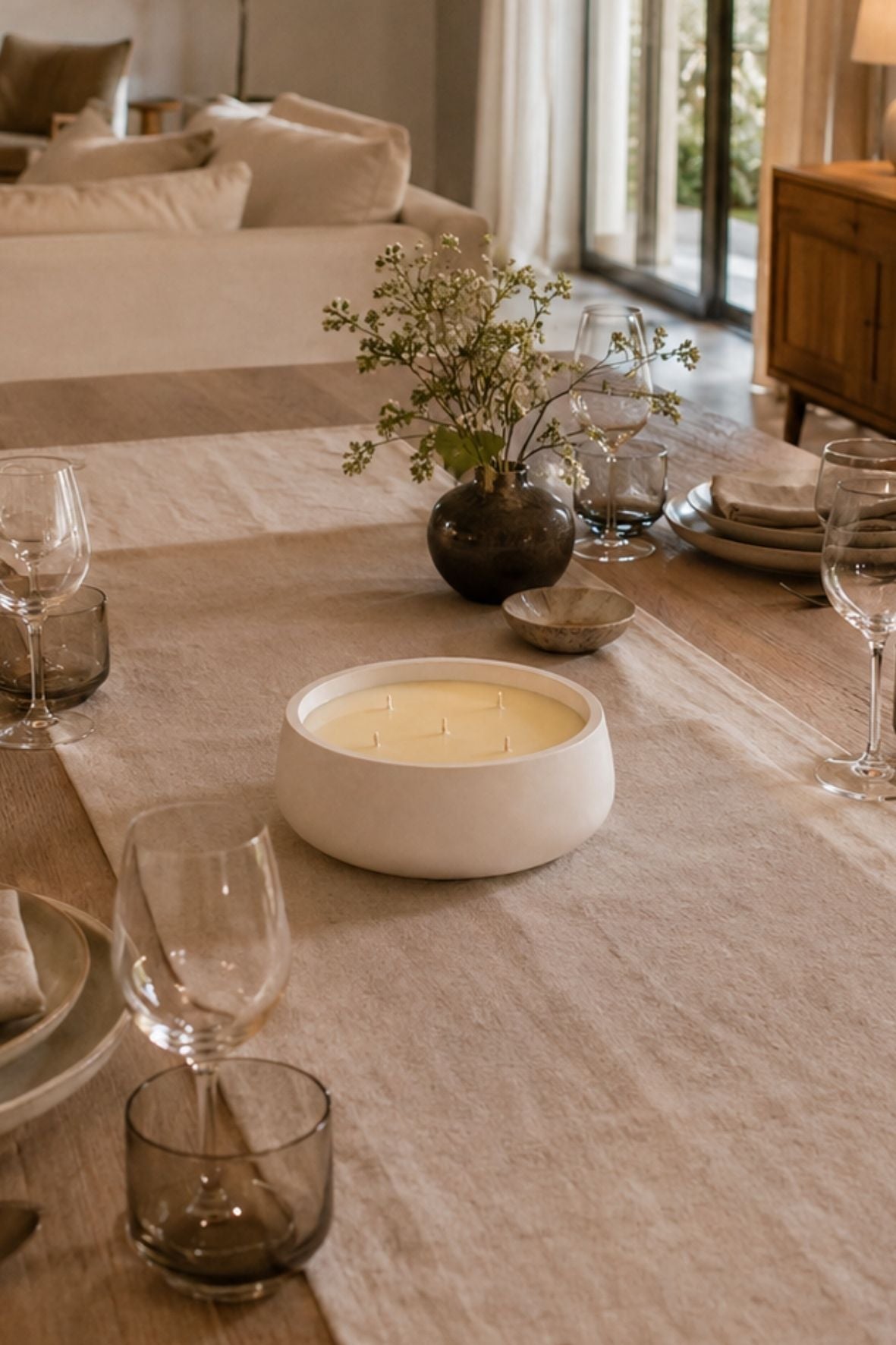 Vela aromática grande XL
