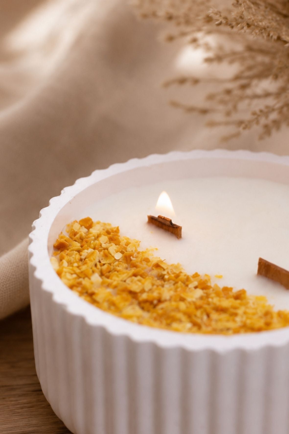 Kit dos velas aromáticas especiadas