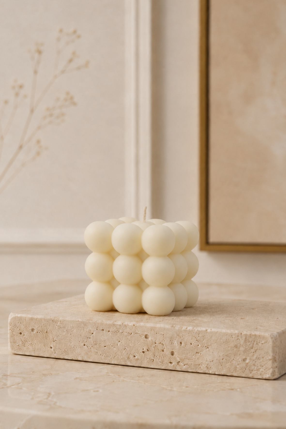 Kit de velas decorativas burbuja