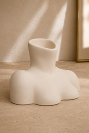 Jarrón busto de mujer
