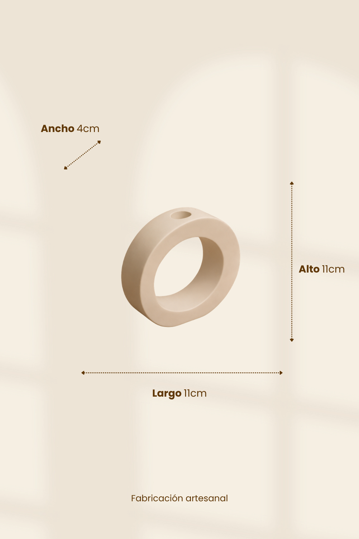 Jarrón circular