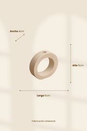 Jarrón circular