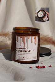 Vela de Manzana Caramelizada