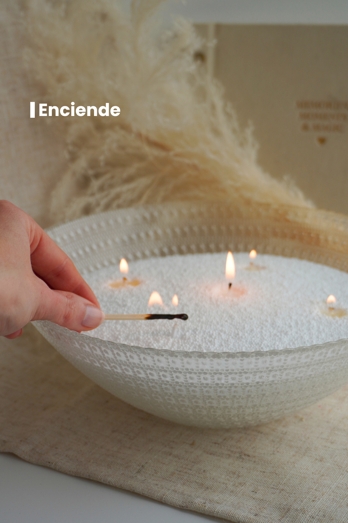 Mechas cera de arena