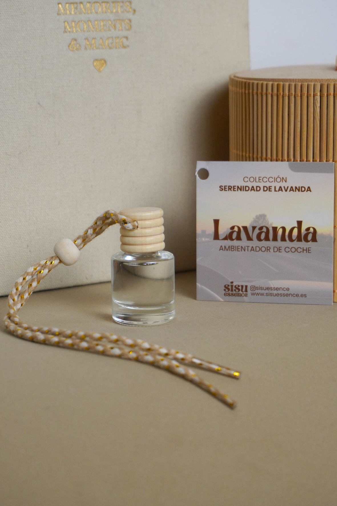 Kit 4 ambientadores de coche frescos