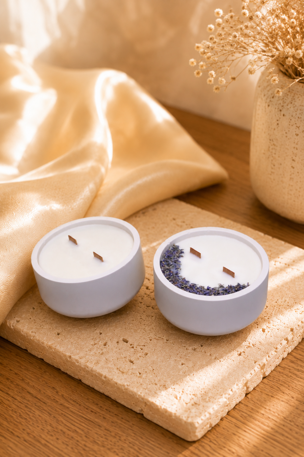 Kit dos velas aromáticas clásicas