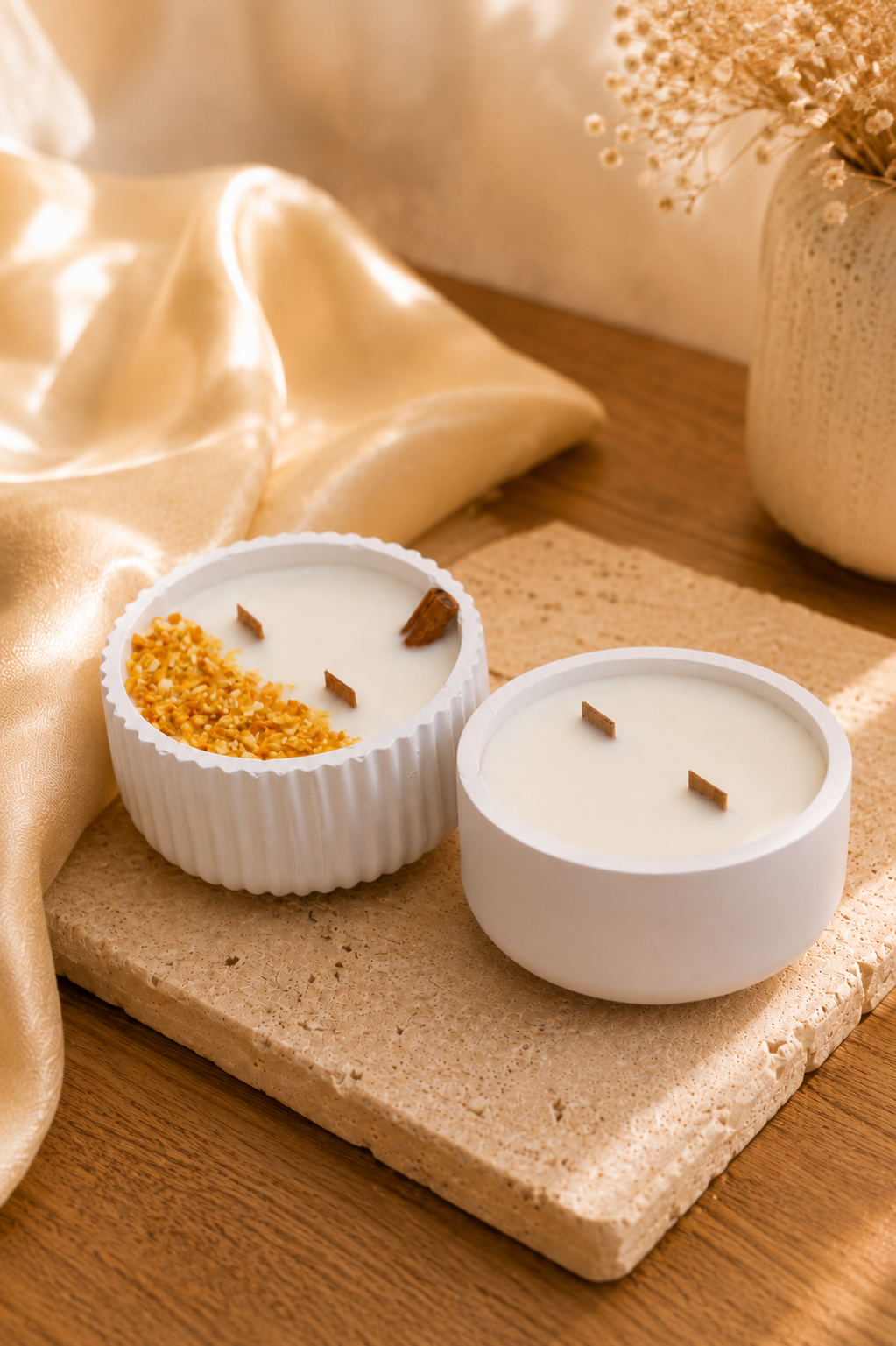 Kit dos velas aromáticas clásicas