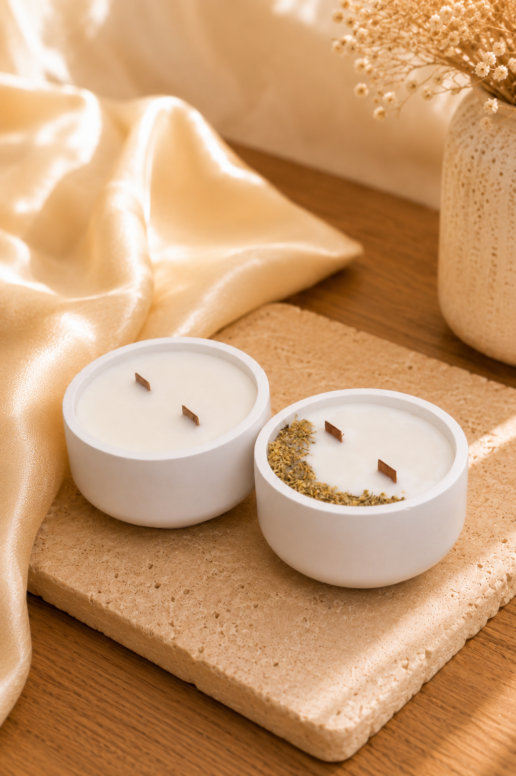 Kit dos velas aromáticas clásicas