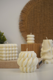 Kit de velas decorativas minimalistas