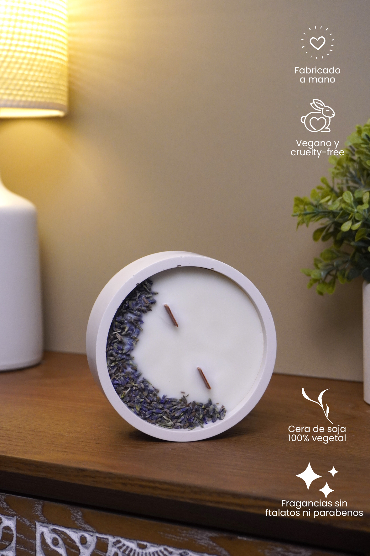 Vela de Lavanda