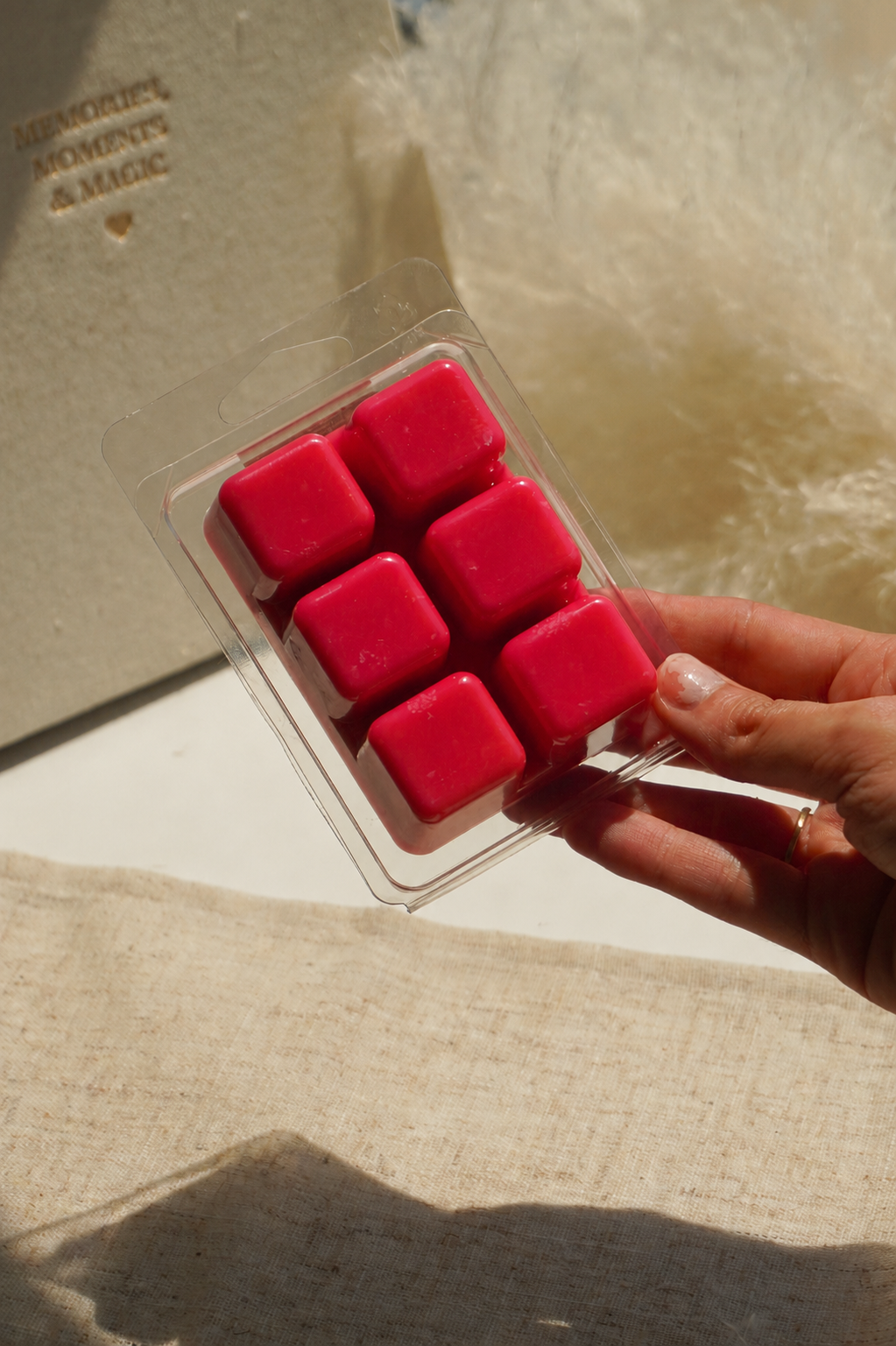 Wax Melts de Fresas con Nata