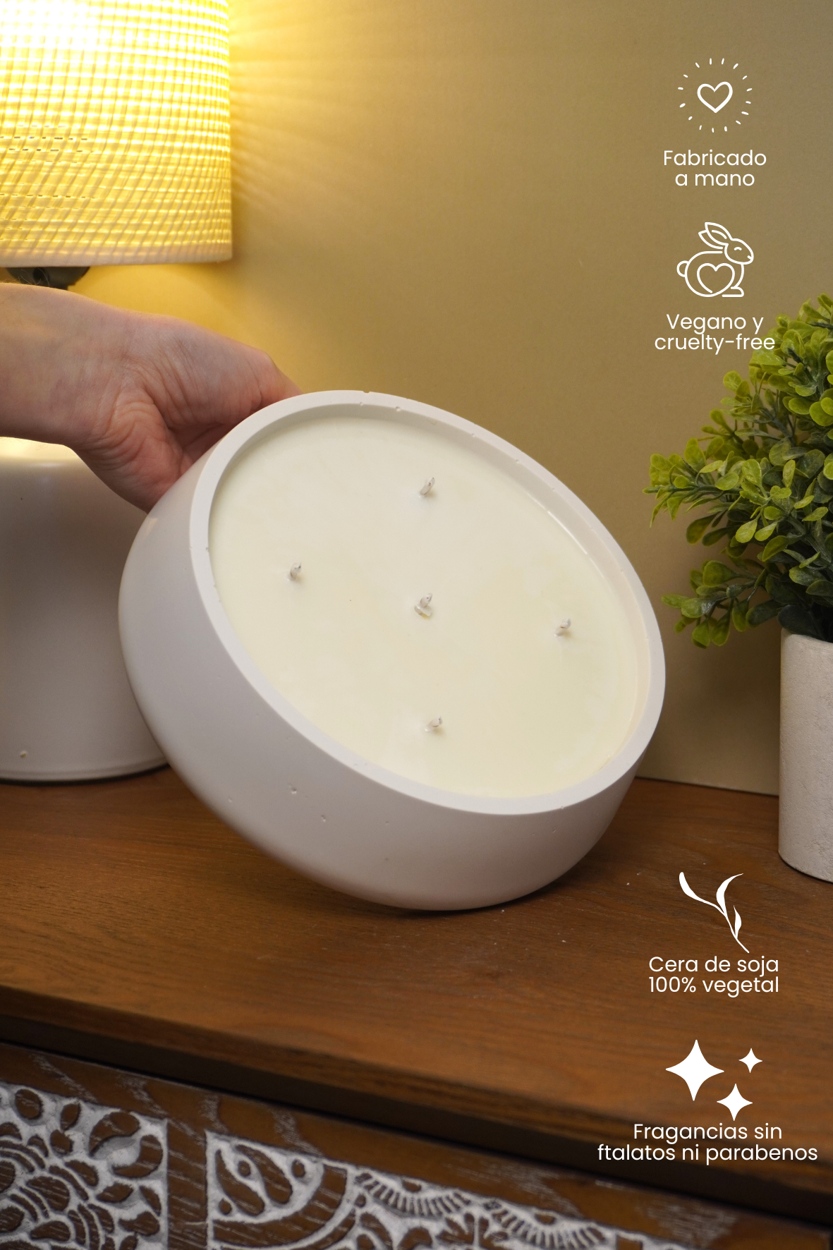 Vela aromática grande XL